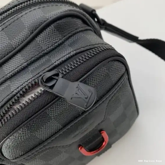 Aaa replica bags VUITTON MESSENGER LOUIS UTILITY BAG 0624